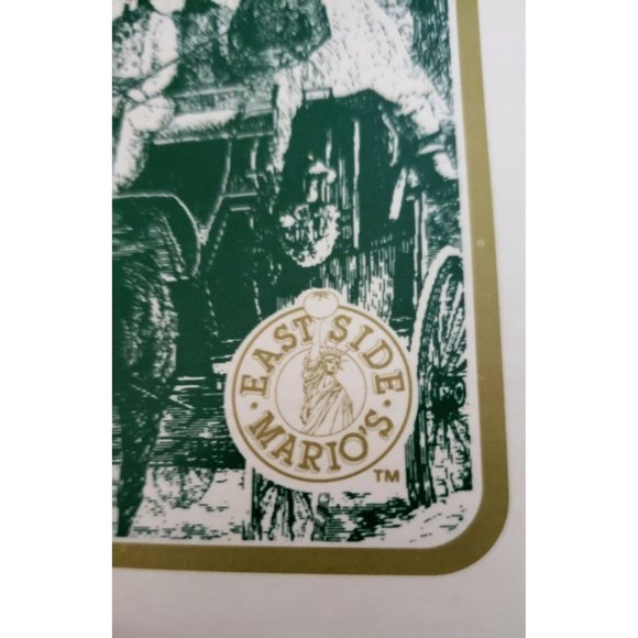 Currier and Ives 2 Satin Ball Ornaments Mid Century by Pepsi - Picture 5 of 7